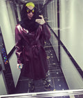 Cyber-Noir Avant-Garde Male Costume